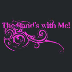 The Band's With Me Ladies Tee Design